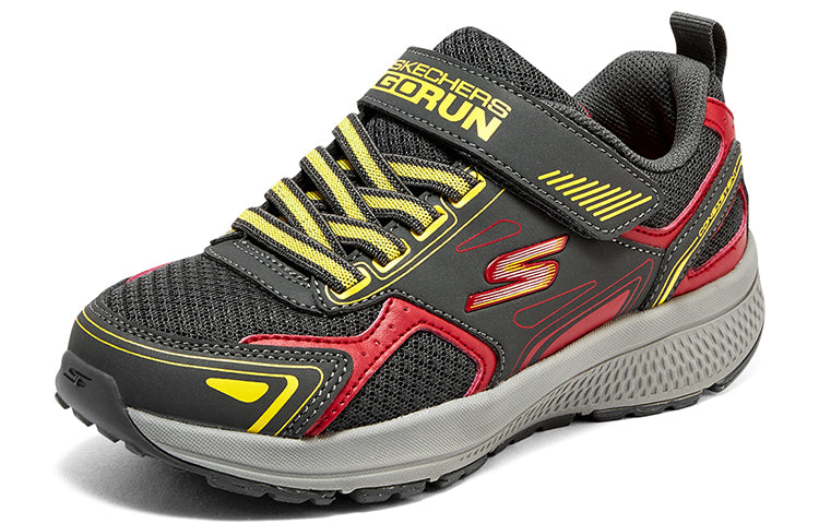 (GS) Skechers Go Run Consistent Sneakers 'Dark Grey Red' 405010L-CCRD