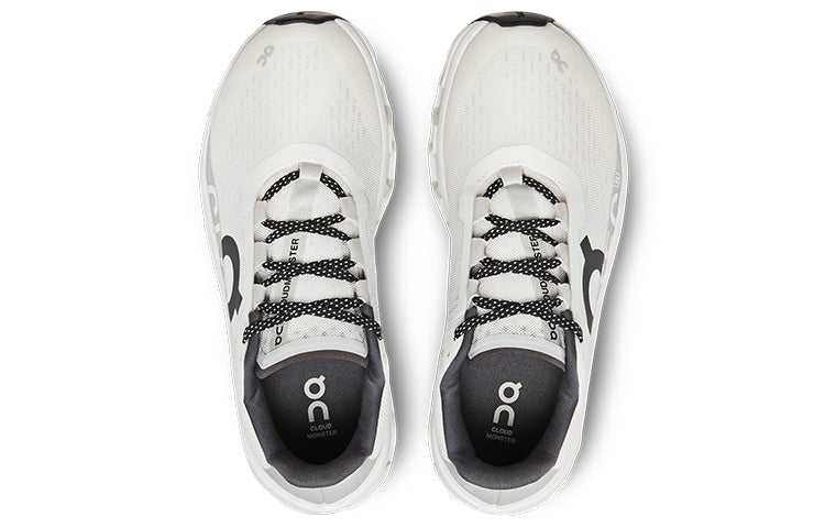 (WMNS) On Running Cloudmonster 'Undyed White Black' 61.98285