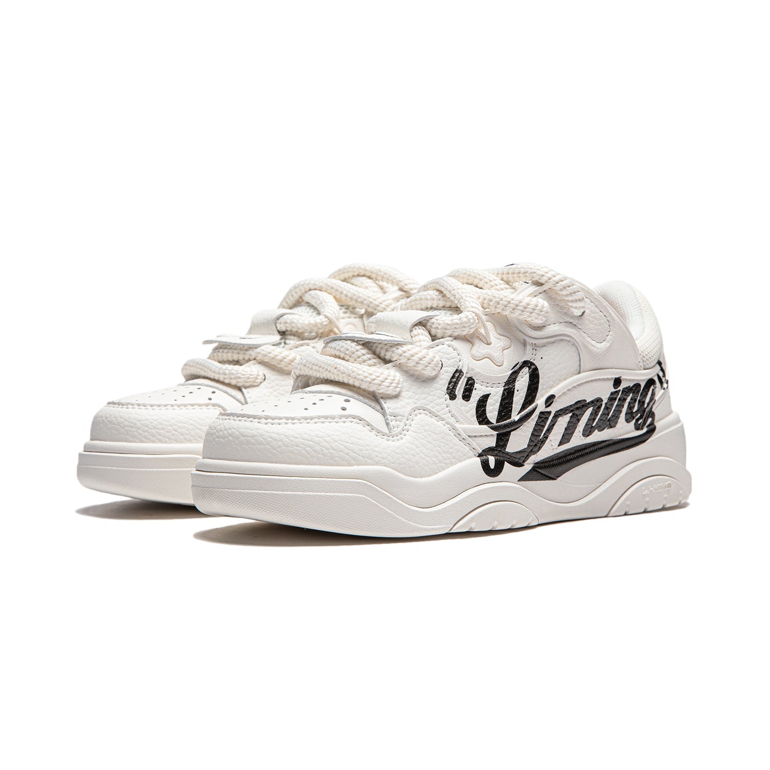 (WMNS) Li-Ning Journey 2.0 'Cloud White Black' AGCU092-5