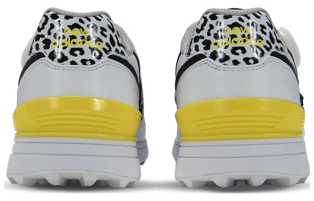 (WMNS) New Balance 574 BOA 2E Golf Shoes 'White Black Yellow' WGBS574A