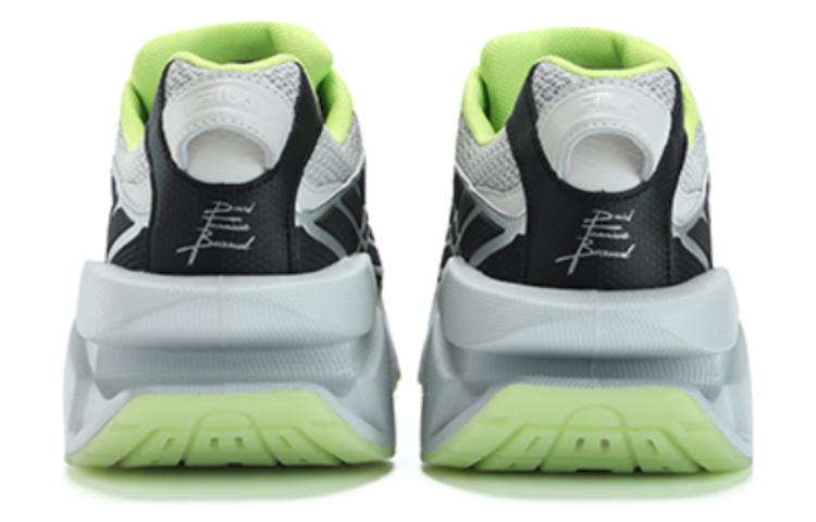 (WMNS) FILA Space Low Sneakers 'Silver Black Green' F12W314103FVA