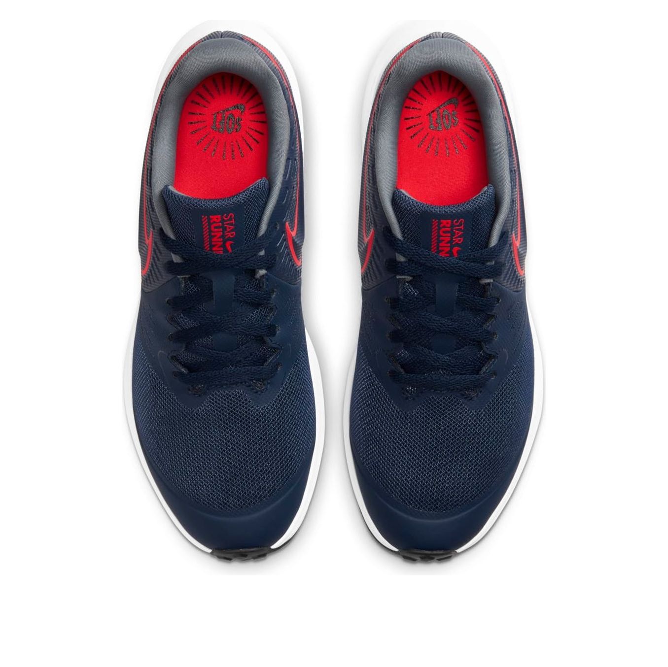 (GS) Nike Star Runner 2 'Navy Red' AQ3542-405