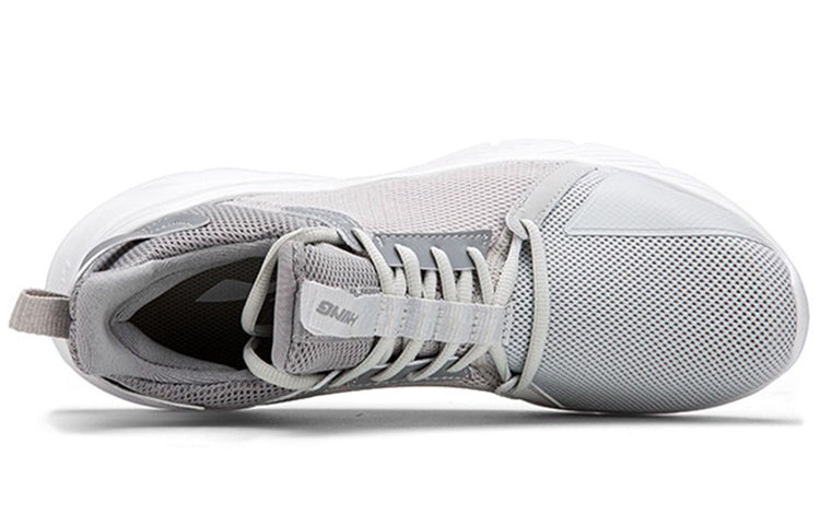 Li-Ning Classic Sports Shoes 'Grey White' AGLQ131-3