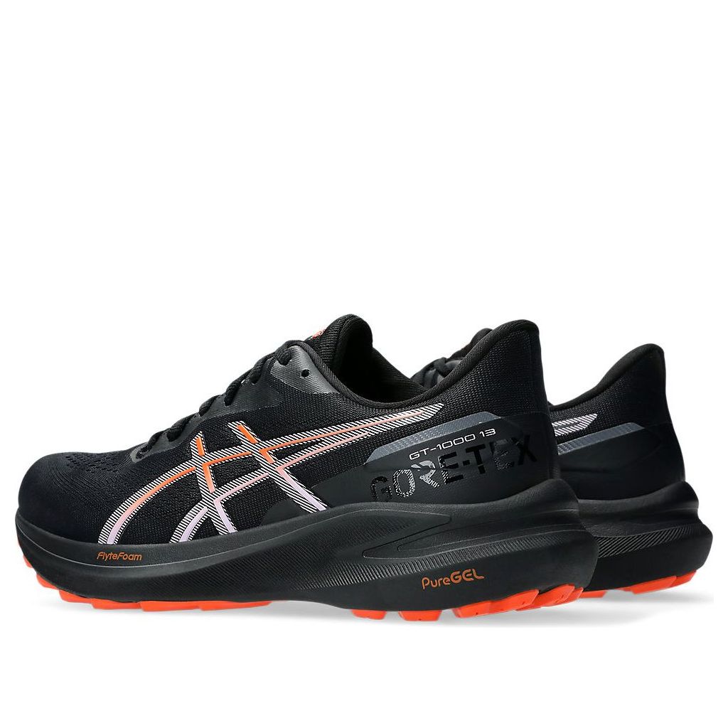 (WMNS) ASICS GT-1000 13 Gore-Tex 'Black Nova Orange' 1012B661-002