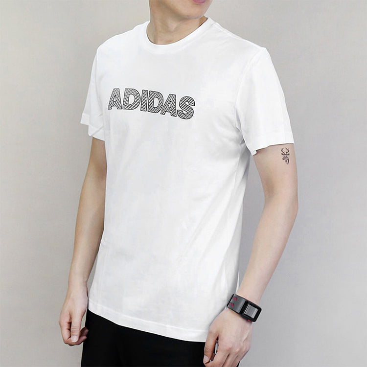 adidas CM GFX SS LNG Training Short Sleeve White DM5216
