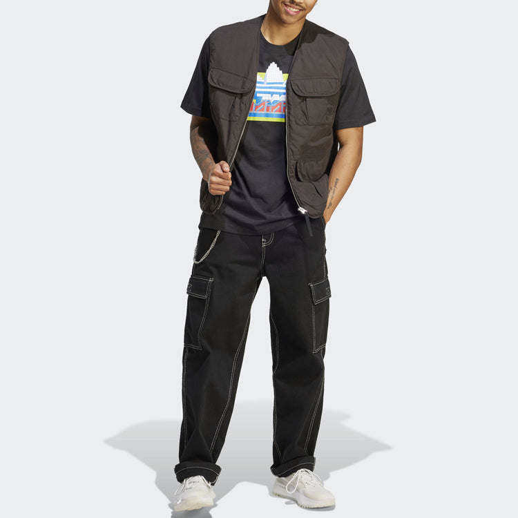 adidas originals Graphic Metaverse Tee 'Black' IC5744