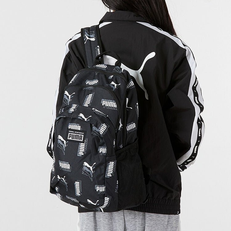 PUMA Academy Backpack 'Black White' 077301-19