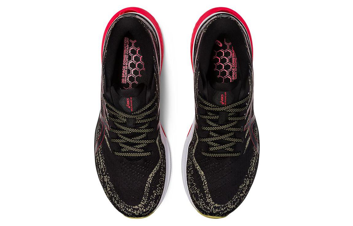 ASICS Gel-Kayano 29 2E Wide 'Black Electric Red' 1011B470-006