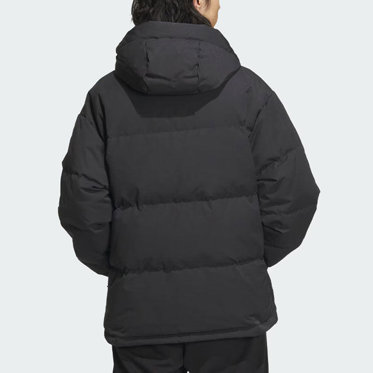 adidas Reversible Down Jacket 'Black Green' IV7569