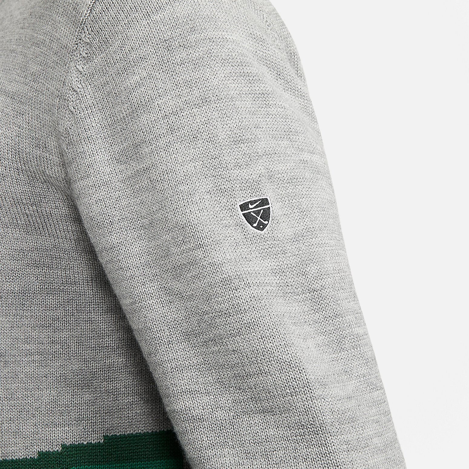 Nike Tiger Woods Knit Golf Crew Sweater 'Grey' DA4151-063