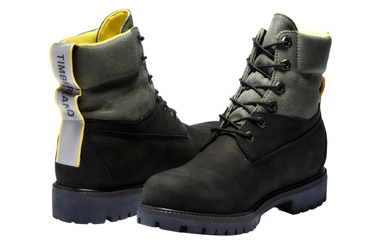 Timberland 6 Inch Waterproof Treadlight Boot 'Black Grey' A2EAN
