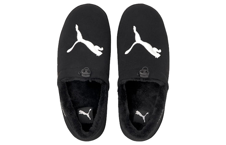 PUMA Tuff Mocc Cat Slippers 'Black White' 385125-01