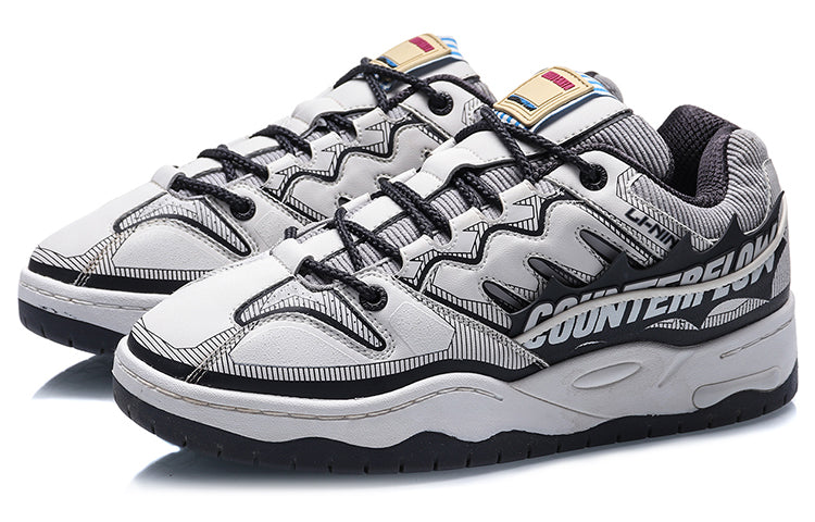 Li-Ning Counterflow Hello Earth 'White Grey' AGCQ619-5