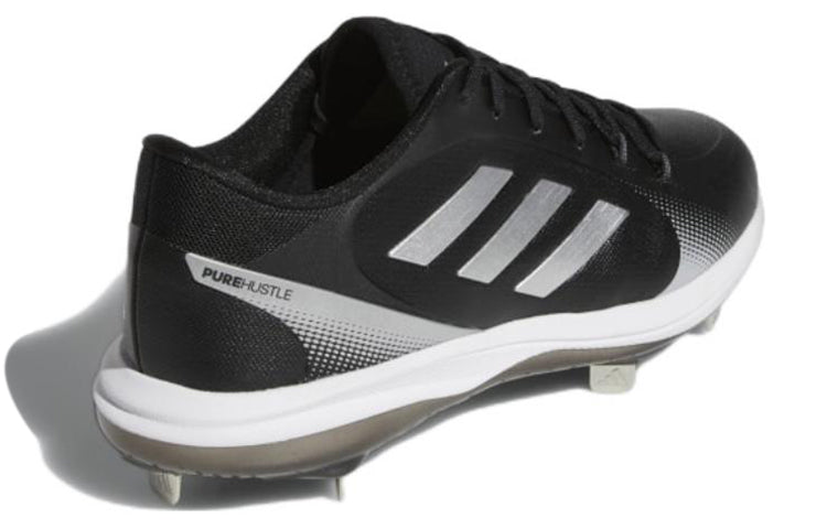 (WMNS) adidas Purehustle 2.0 Cleats 'Black Silver' H00984