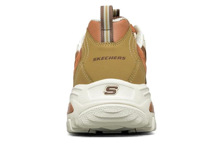 (WMNS) Skechers D'Lites 1.0 'Cream Brown Orange' 149906-TPNT