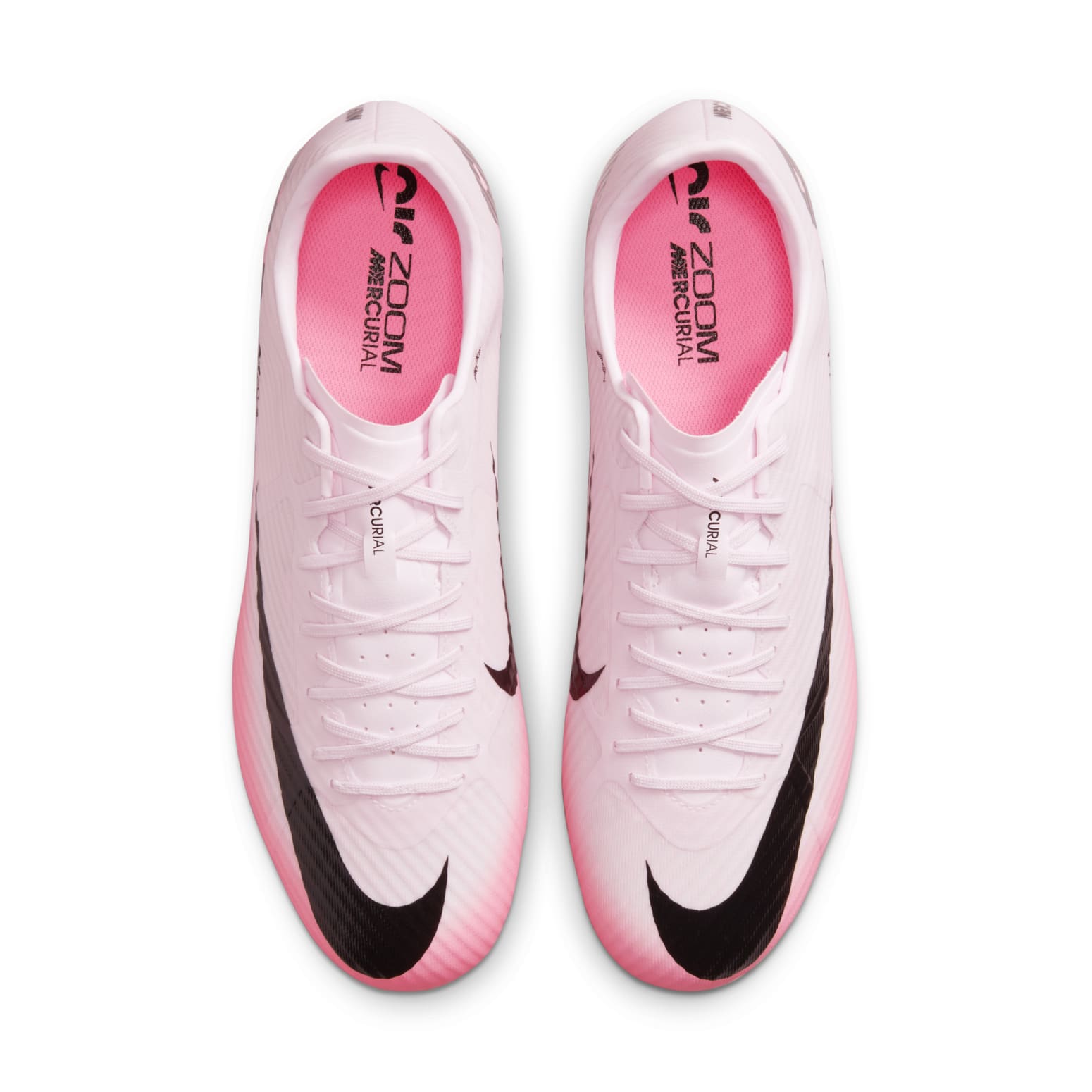 Nike Zoom Mercurial Vapor 15 Academy HG Low 'Pink Foam Black' DJ5632-601