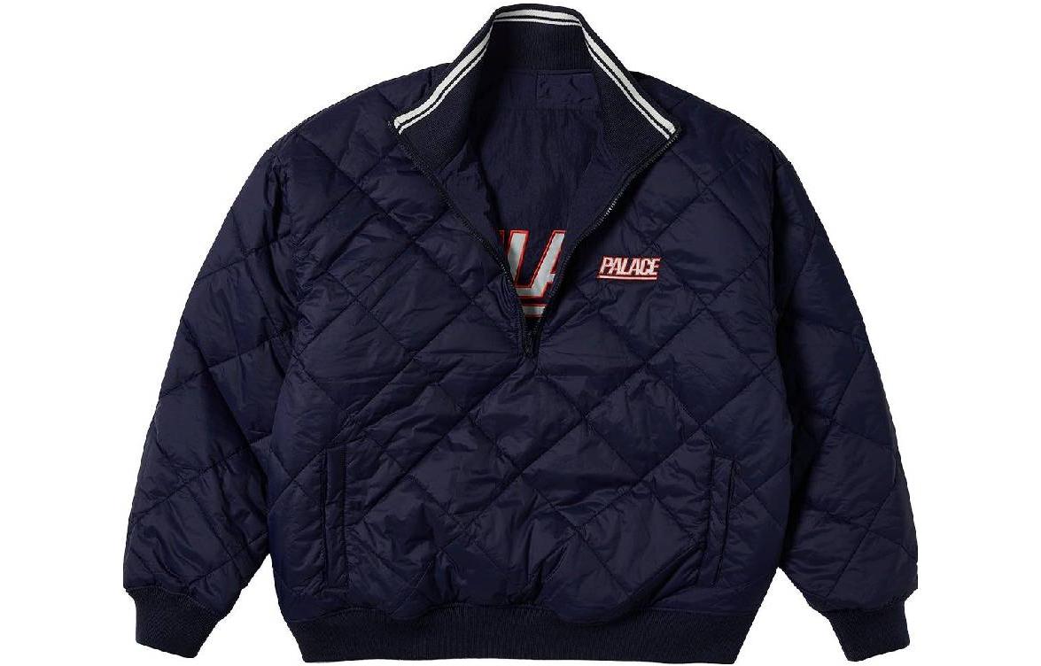 Palace Reversible Quilted Sports Bomber 'Navy' P23JK117