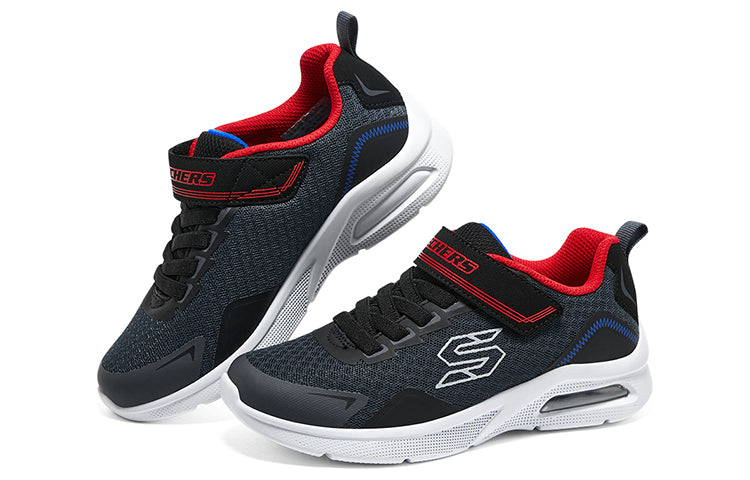 (GS) Skechers Microspec Max-ravork Sneaker 'Black Red' 403820L-BKCC