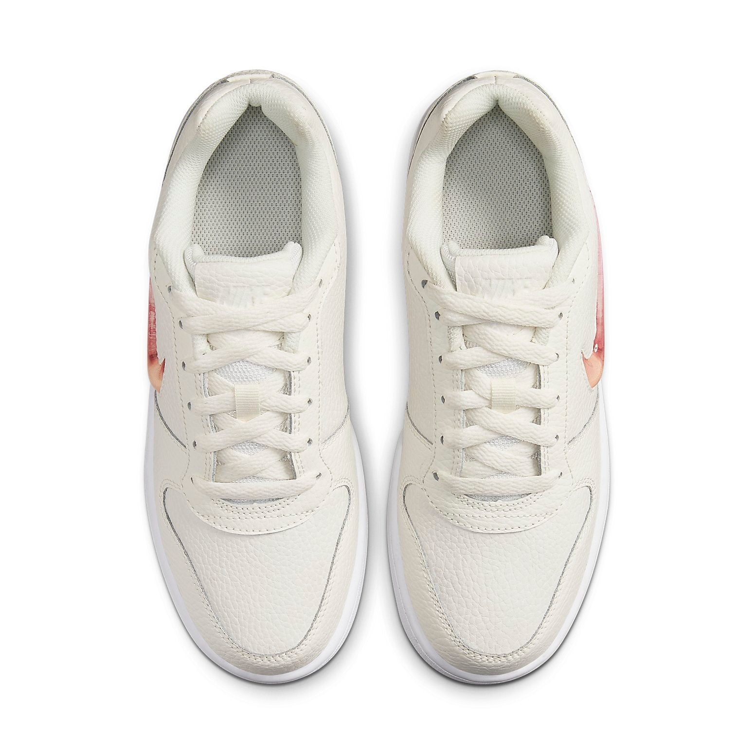 (WMNS) Nike Ebernon Low Prem White/Pink AQ2232-100