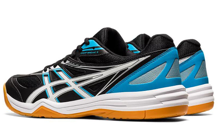 ASICS Court Break 2 Black/White/Blue 1073A013-006