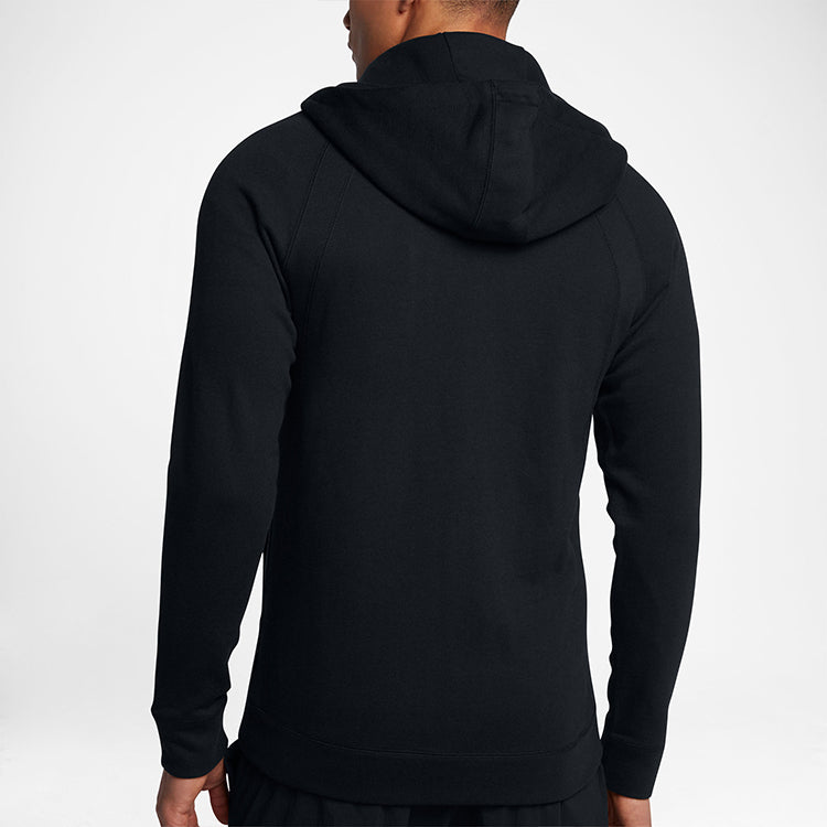 Men's Air Jordan Hooded Knit Sports Black Jacket 860197-010