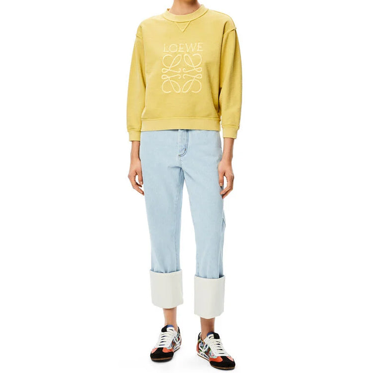 LOEWE Large Embroidered Yellow S359341X95