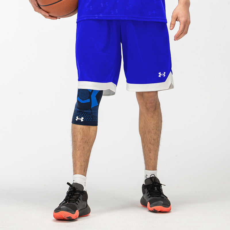 Under Armour Project Rock Iron Paradise Mesh Shorts 'Blue' 21500202-400