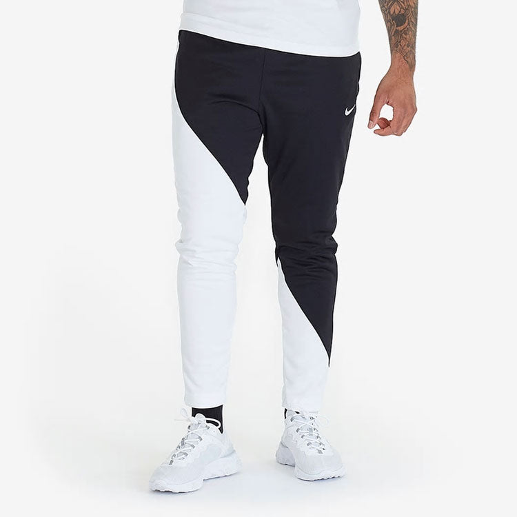 Nike Black White Colorblock Athleisure Casual Sports Long Pants Black BV5290-010