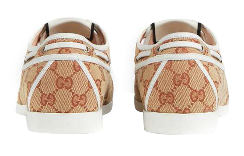 Gucci GG Canvas Boat Shoes 'Neutrals' 547641-KQWM0-8368