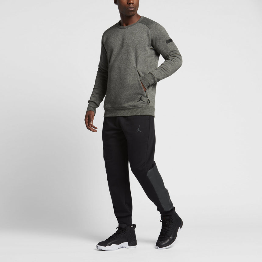 Air Jordan Icon Fleece Men's Sweatshirt 'Grey' 802185-355