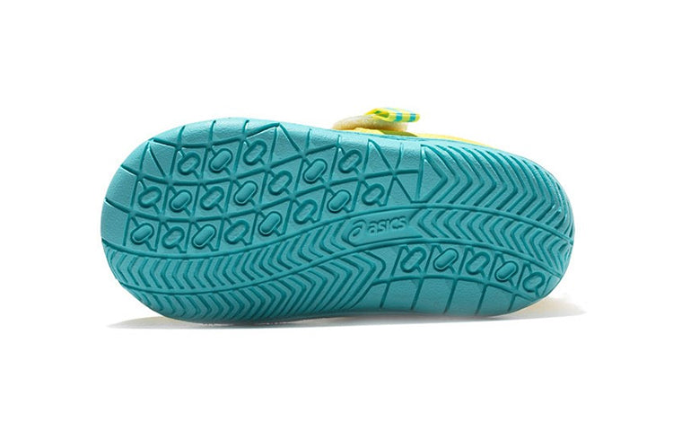 (TD) ASICS Amphibian Baby SR 2 Running Shoes Yellow TUS118-750