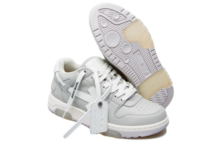 Off-White Out Of Office Low-top Sneakers Gray OMIA189S21LEA0010501