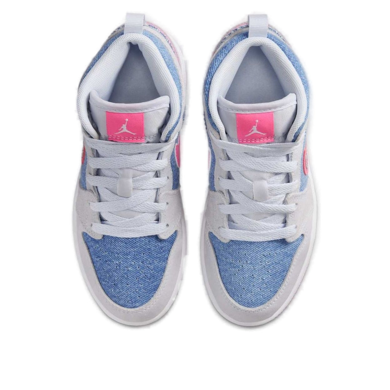 (PS) Air Jordan 1 Mid SE 'Denim Sequin' HQ1998-400