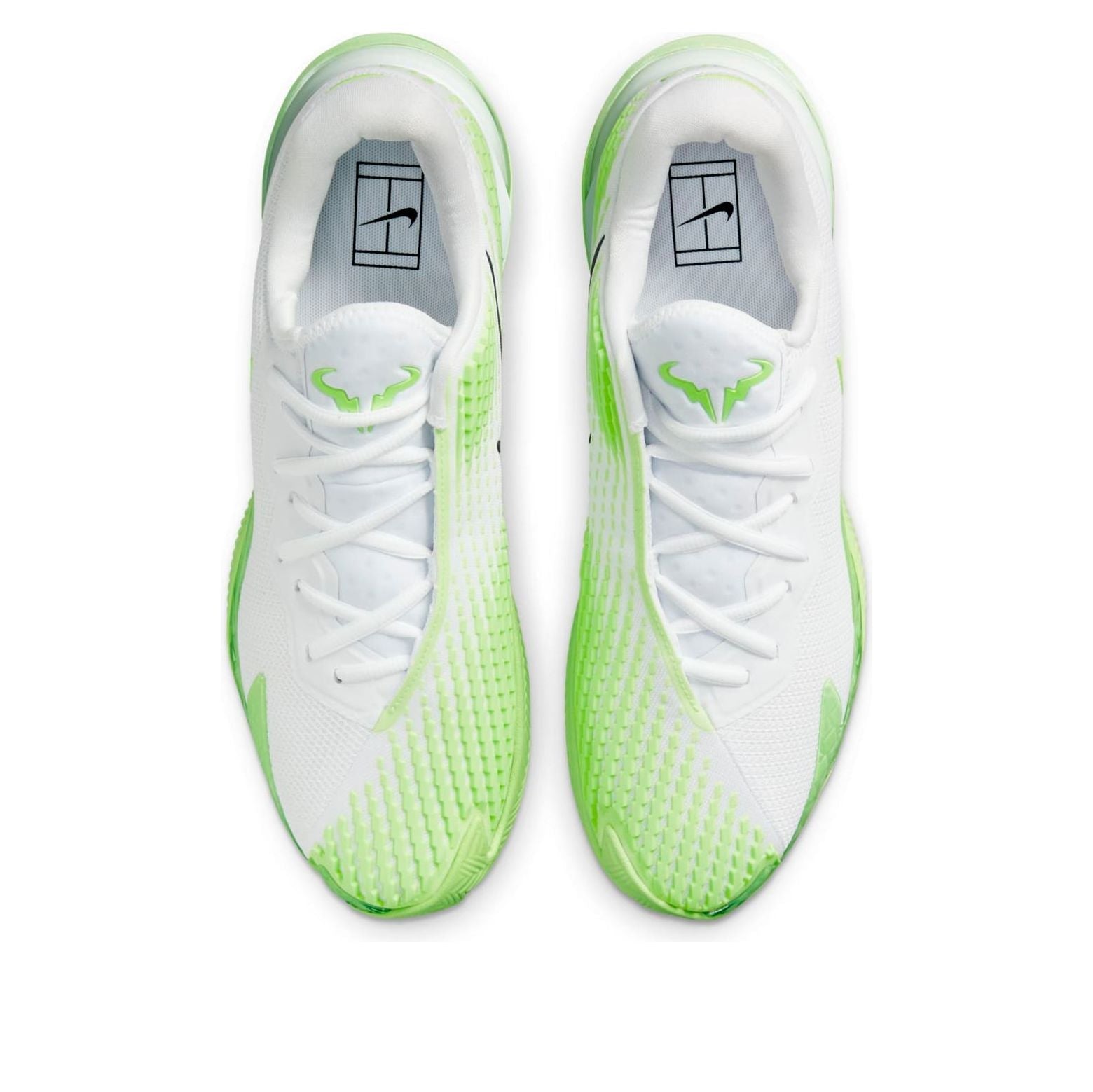 Nike Court Air Zoom Vapor Cage 4 Rafa Clay 'White Lime Glow' DH1312-100