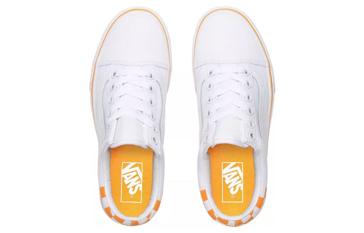 Vans Old Skool Platform 'White Orange' VN0A3B3UAHP