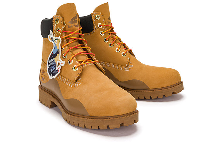 Timberland Heritage 6 Inch Waterproof Boot 'Wheat Nubuck with Brown' A5UUHW