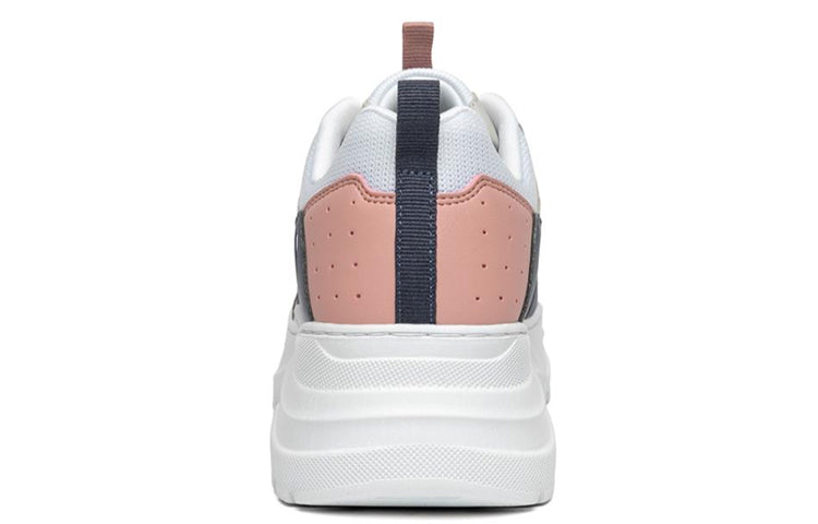 (WMNS) Skechers B-Rad Sport Shoes White/Blue/Pink 155056-WPBL