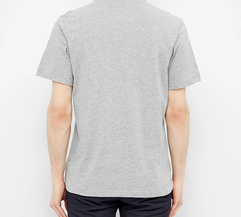 Nike Swoosh Logo Pure Cotton Short Sleeve Gray AR4997-064