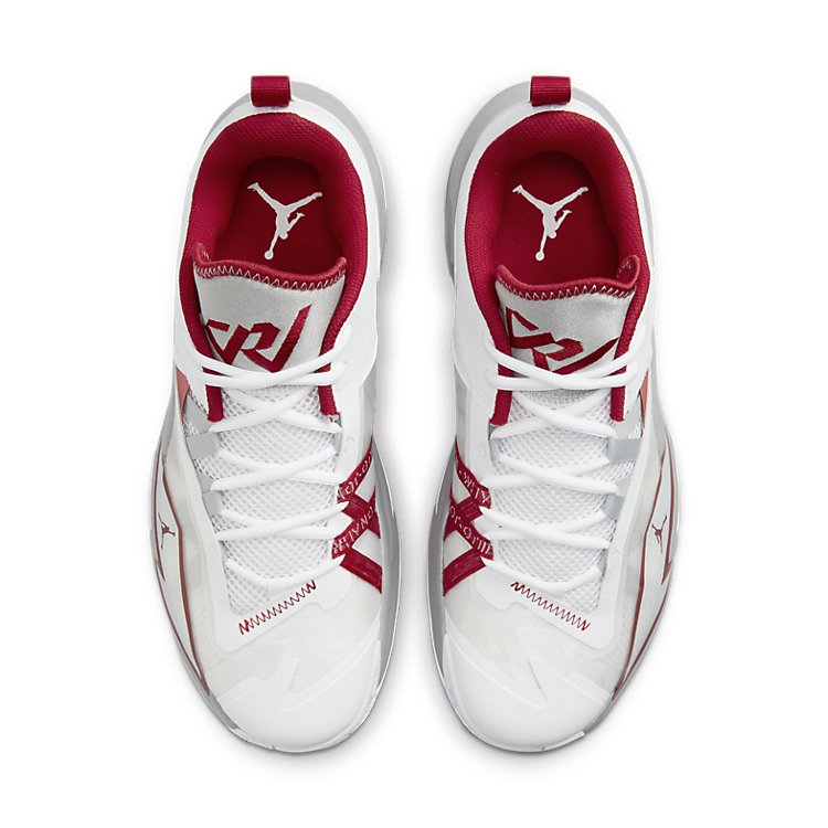 Air Jordan Westbrook One Take 3 'White Gym Red' DC7701-100