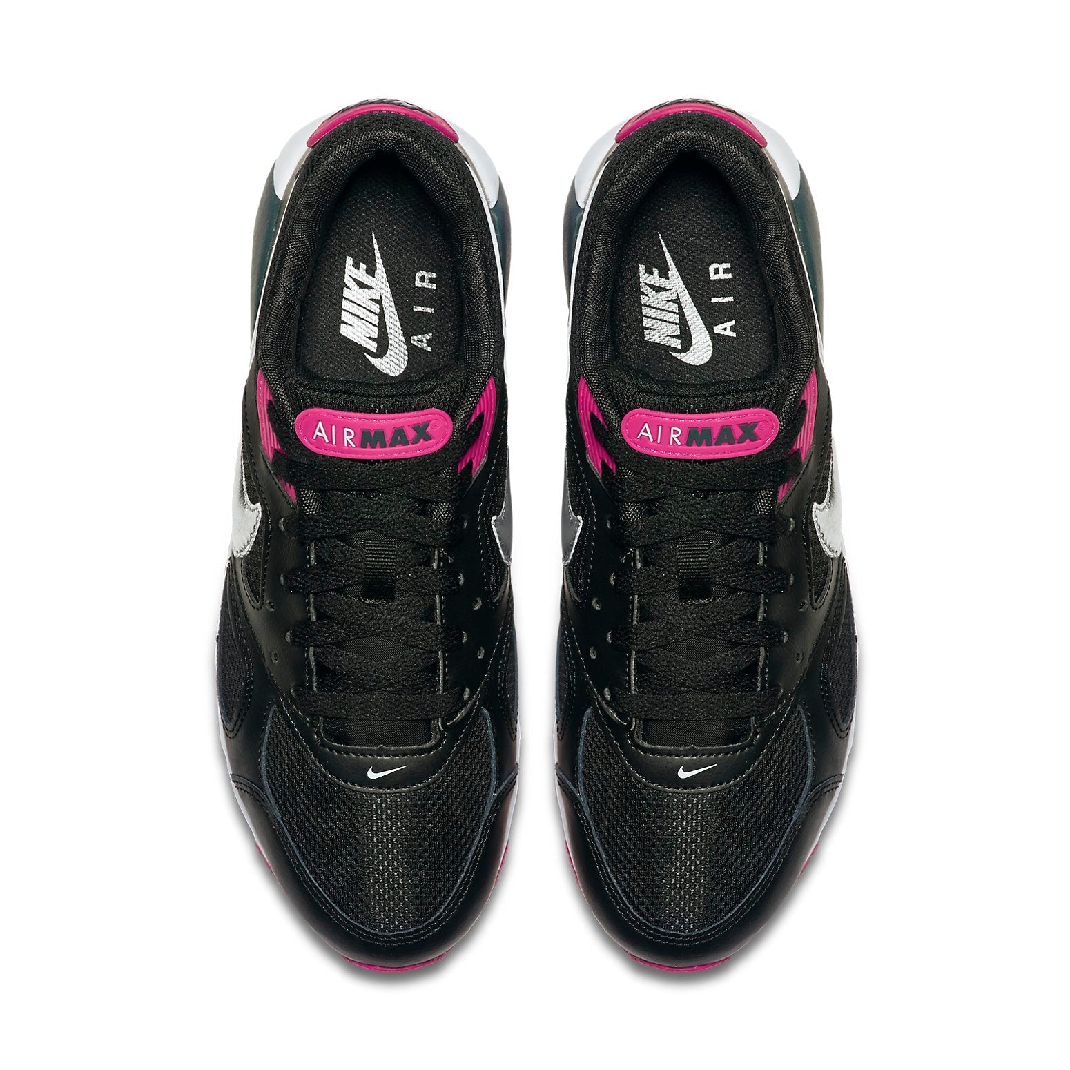 (WMNS) Nike Air Max IVO 'Black Metallic Silver' 580519-002
