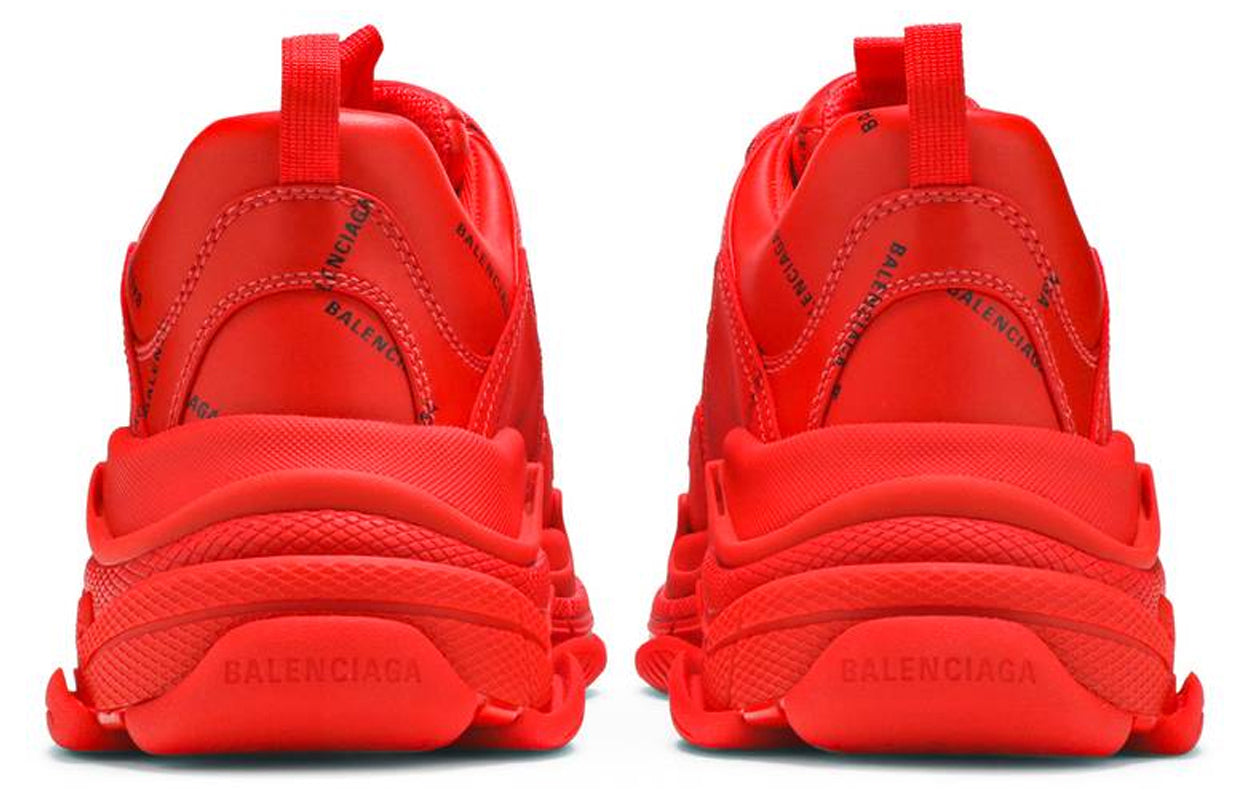 Balenciaga Triple S Sneaker 'Allover Logo - Red' 536737-W2FA1-6010