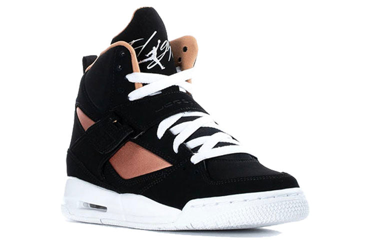 (GS) Air Jordan Flight 45 High IP 'Black Rose Gold' 837024-090