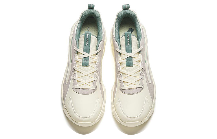 ANTA Running Series Sneakers 'White Grey Green' 112245574-8