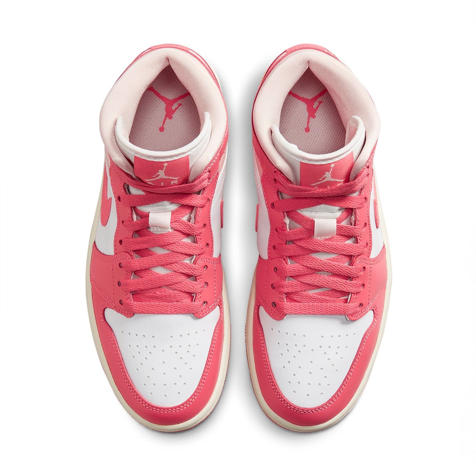 (WMNS) Air Jordan 1 Mid 'Strawberries and Cream' BQ6472-186