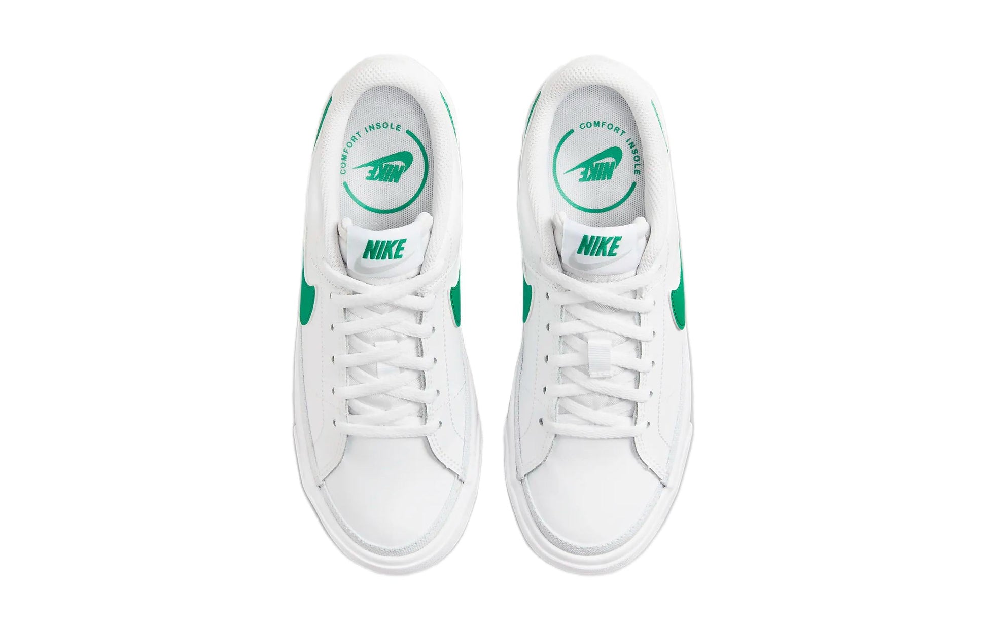 (GS) Nike Court Legacy 'White Green' DA5380-120