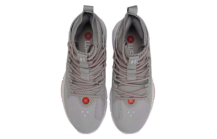 Li-Ning Wade Fission 5 Mid 'Grey Red' ABAP027-3