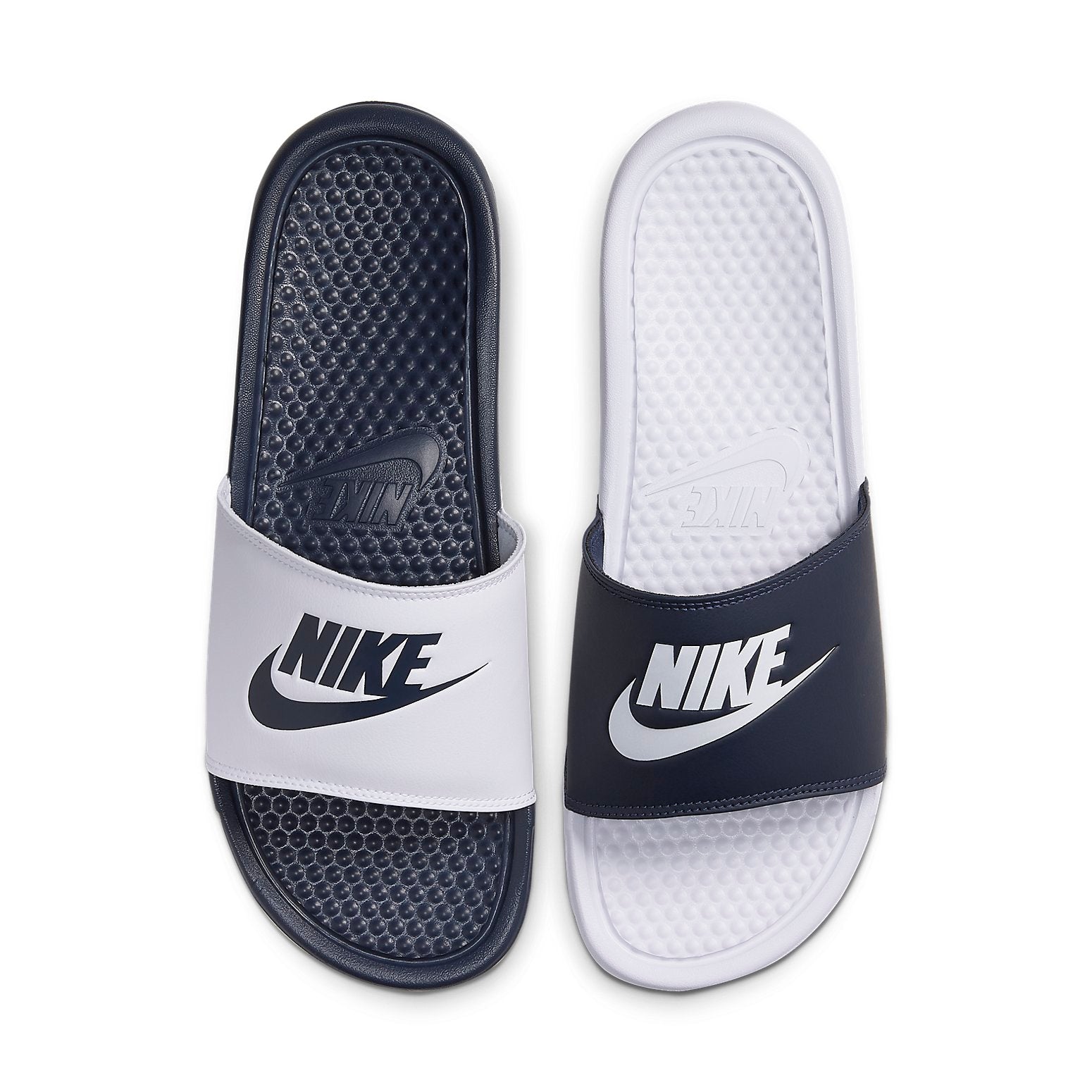Nike Benassi JDI Mismatch Navy/White 818736-410
