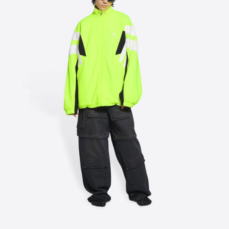 Balenciaga Sporty B Tracksuit Jacket 'Yellow' 675272TJQ320720