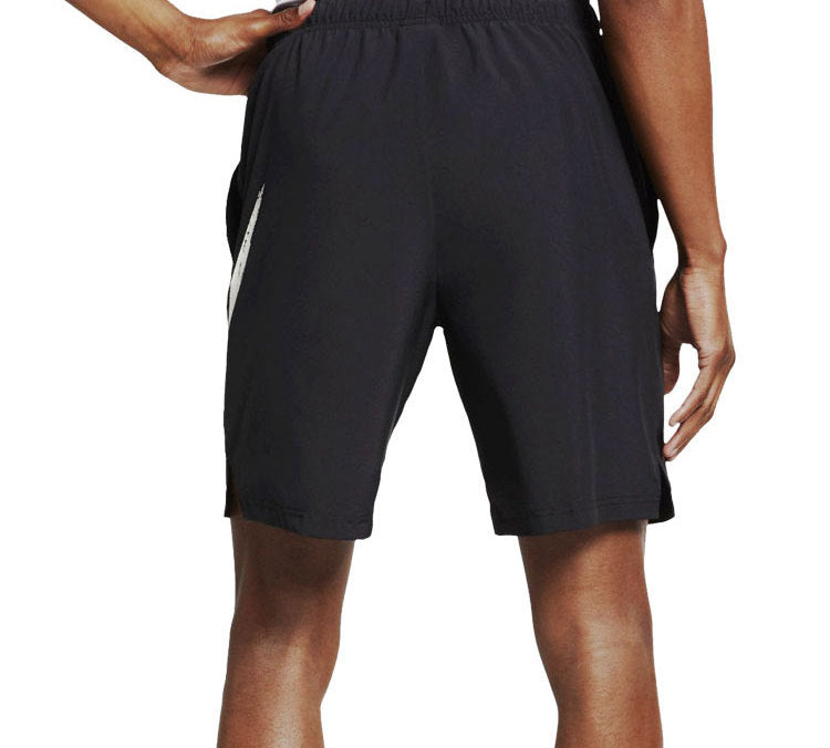 Nike Large Logo Casual Sports Shorts Black AJ8101-010