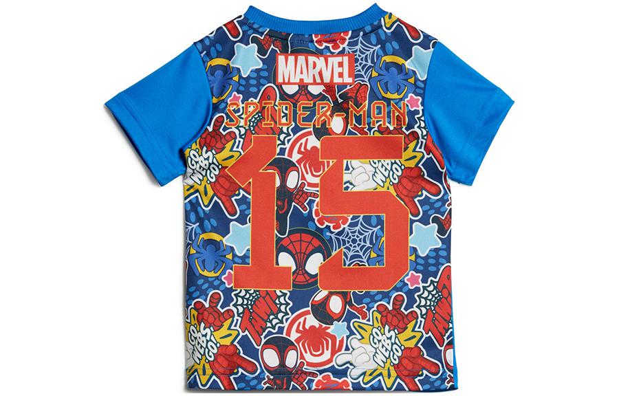 (TD) adidas X Marvel's Spider-Man Summer Set 'Blue' HK6655